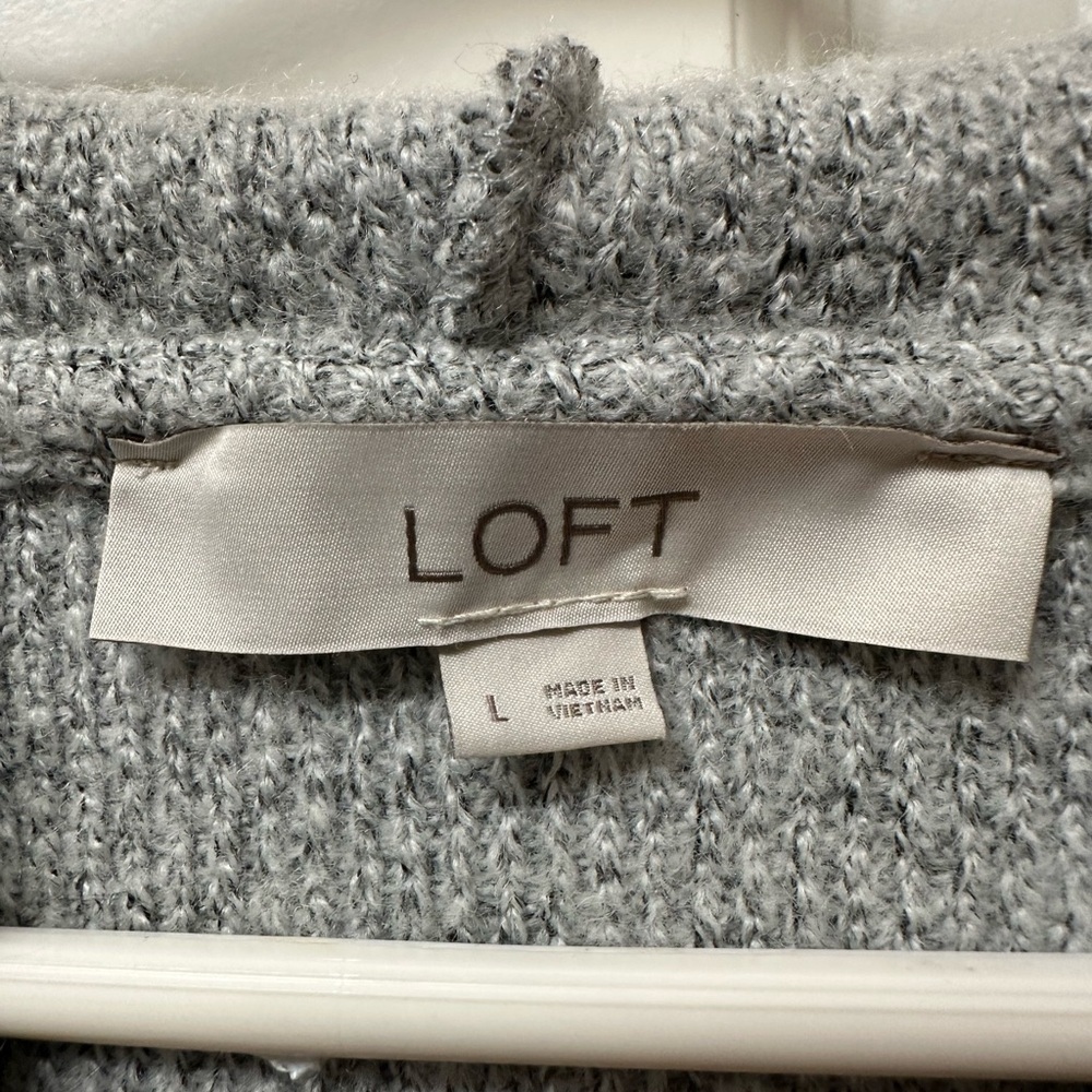 Loft Sweater with Hood size large - Picture 2 of 3